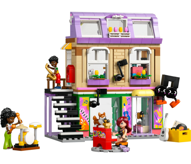 LEGO Friends 42653 Sklep muzyczny i mieszkanie - 1331623 - zdjęcie 3